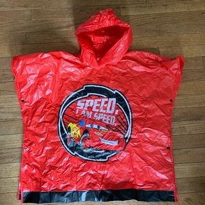 Disney Cars Boys Rain Poncho